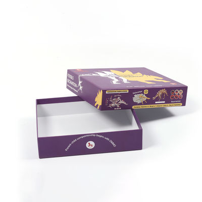 Dobra cena. Embossed Logo Lekkie czarne papierowe pudełko podarunkowe do gier karcianych w Internecie