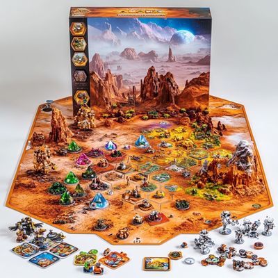 Dobra cena. JPG 300dpi Format artystyczny Niestandardowy motyw Drukowalne gry planszowe dla nieskończonej zabawy i rozrywki w Internecie