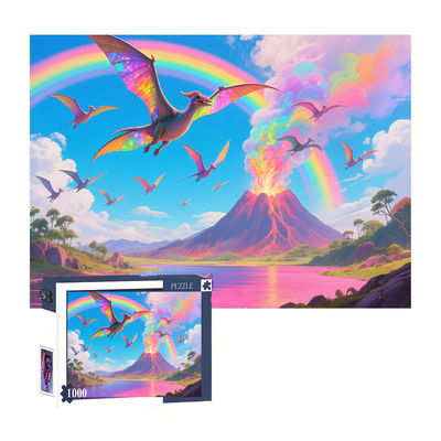 Dobra cena. 1000-elementowe puzzle ze spersonalizowanym nadrukiem do edukacyjnej zabawy w Internecie