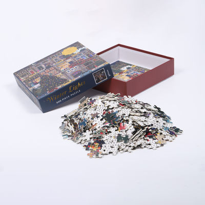 Dobra cena. 500 sztuk Na zamówienie Drukowane Puzzles Puzzle Karton dla dorosłych w Internecie
