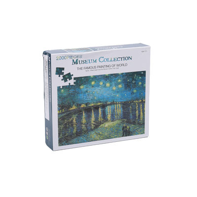 Dobra cena. 2000 Piece Custom Drukowane Puzzles Puzzle World Famous Painting Series w Internecie