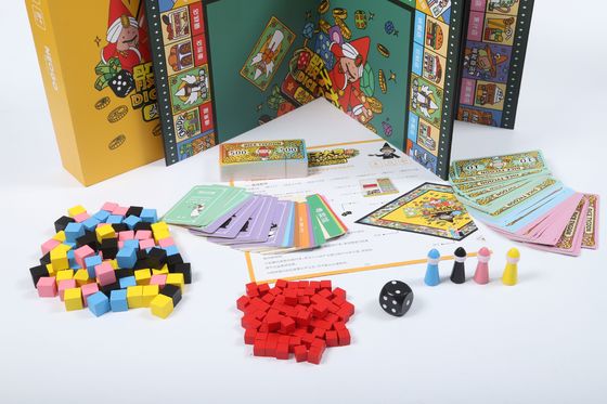 CMYK Drukowalne gry planszowe Logo specjalne dla rozrywki