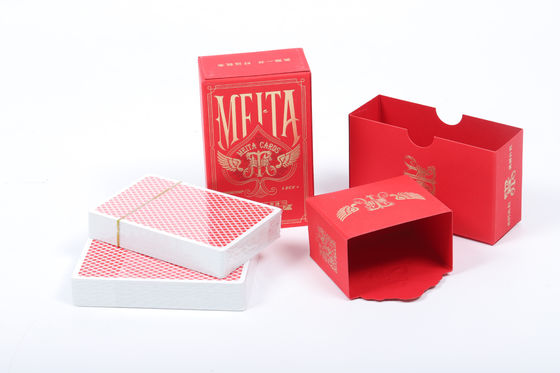 Gładki wykończenie Kolorowy wzór Puzzle Kart do gry dla klubów Klubów