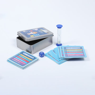 1000 sztuk na zamówienie zestaw gier karcianych w rozmiarze pokera z kolorowym tłem zagadki